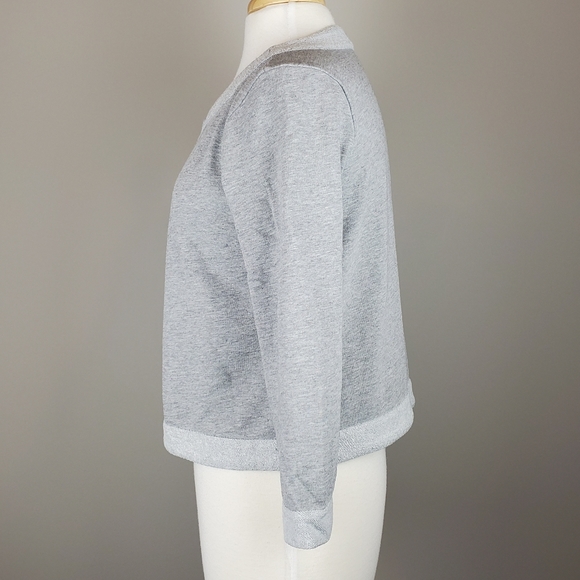 Design 365 French Terry Open Front Top - Picture 2 of 5